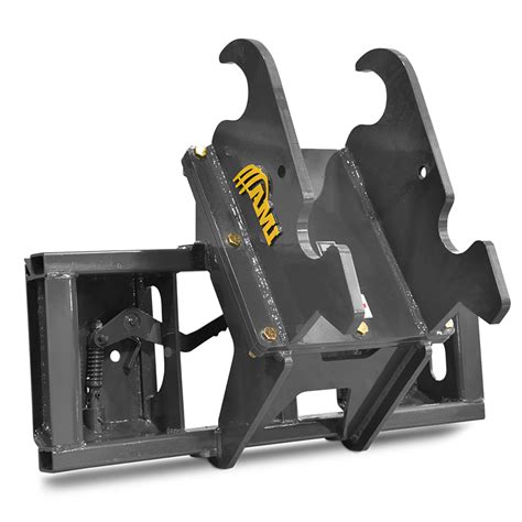 excavator to skid steer adapter|cat skid steer excavator attachment.